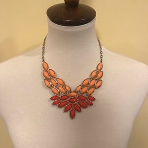 3/$10 Coral statement necklace